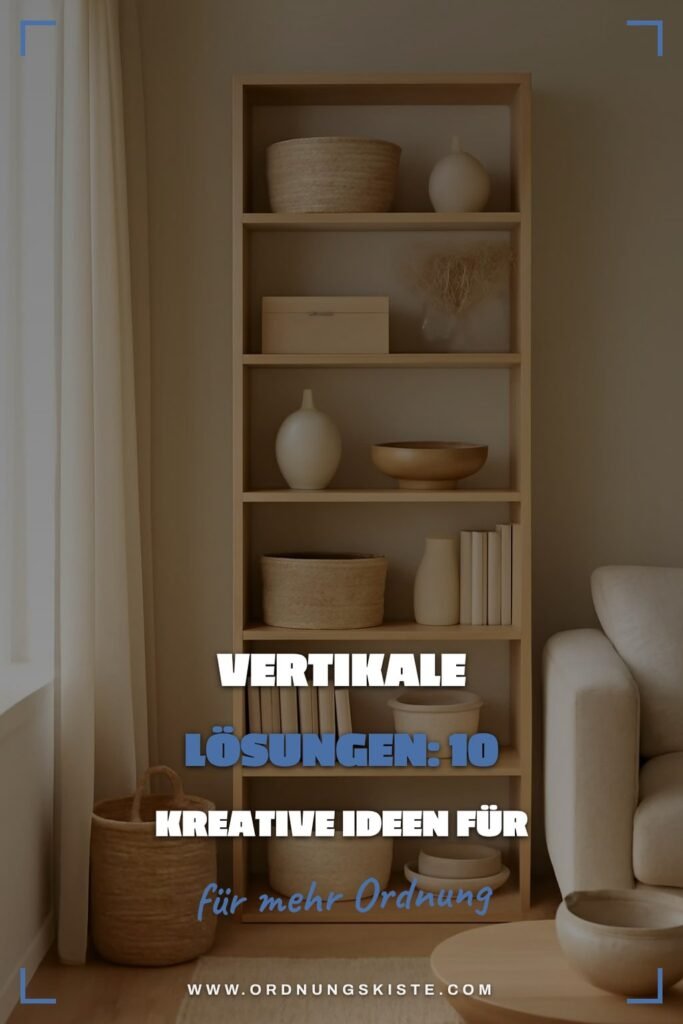 Vertikale Lösungen: 10 kreative Ideen für mehr Stauraum