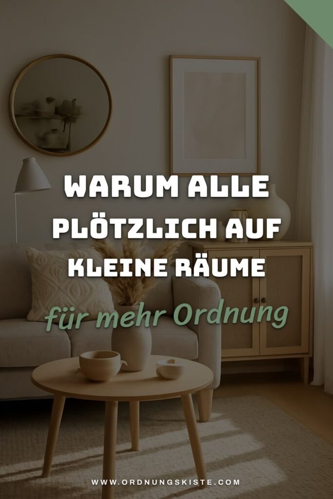 Warum alle plötzlich auf kleine Räume setzen (und du auch solltest)