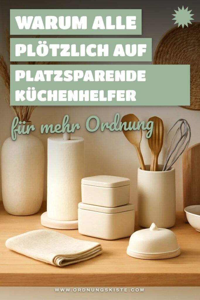 Warum alle plötzlich auf platzsparende Küchenhelfer setzen