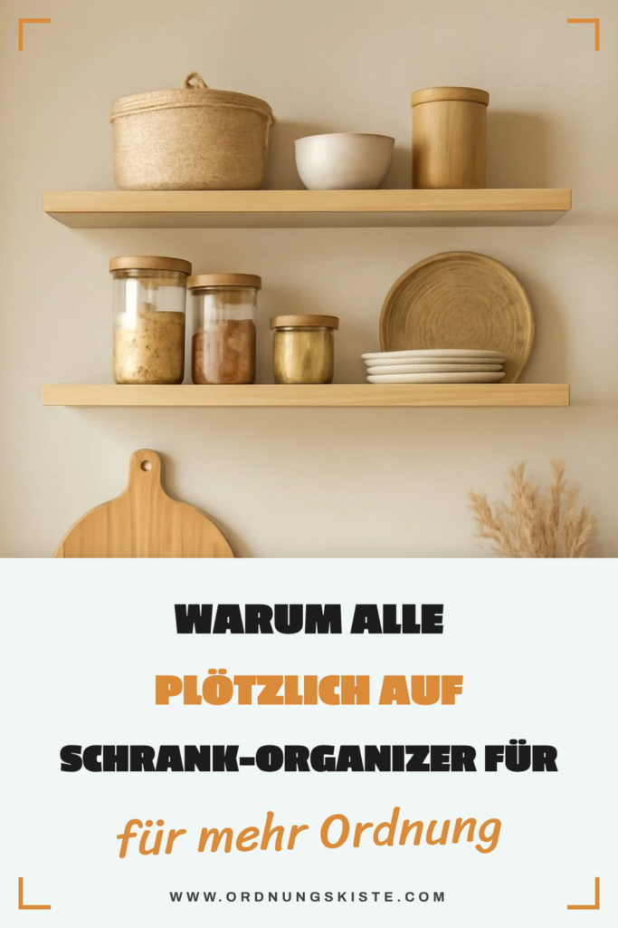 Warum alle plötzlich auf Schrank-Organizer für kleine Küchen setzen