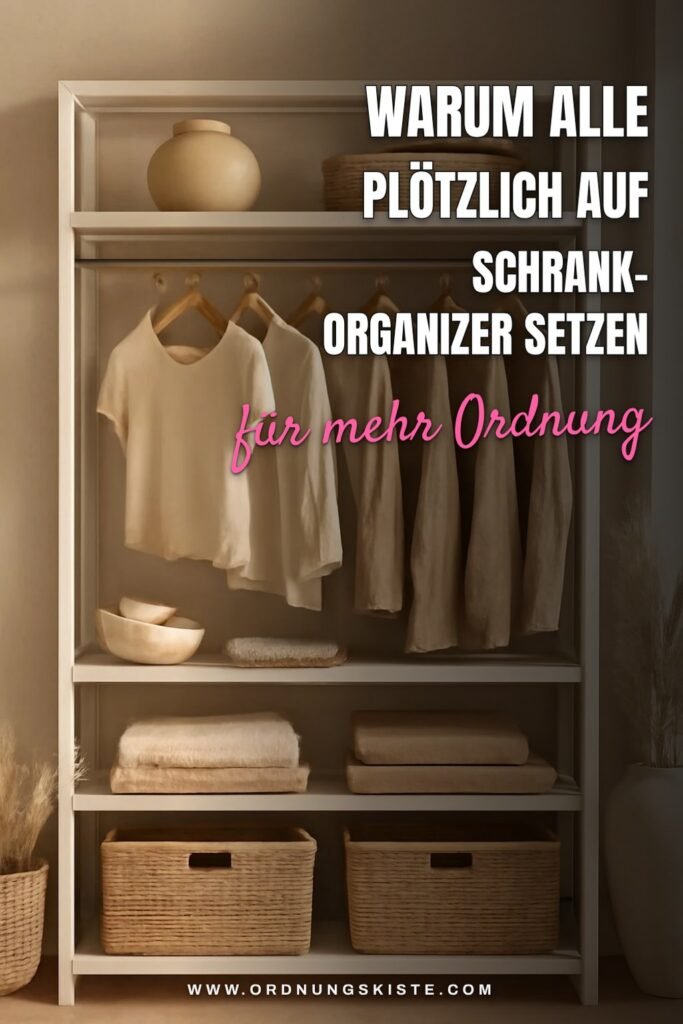 Warum alle plötzlich auf Schrank-Organizer setzen