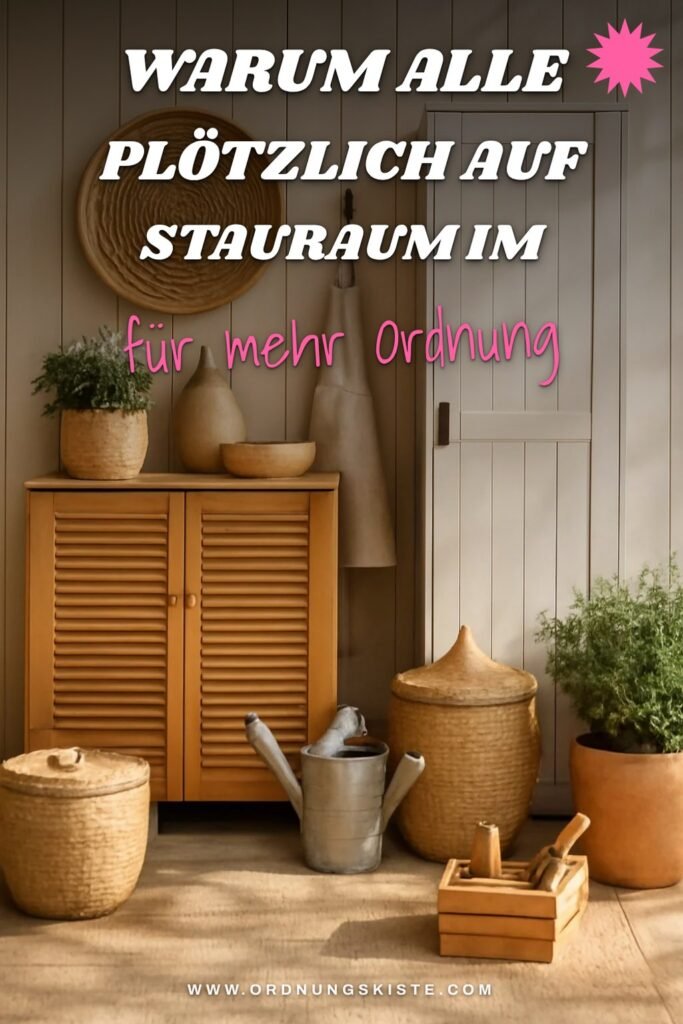 Warum alle plötzlich auf Stauraum im Garten setzen