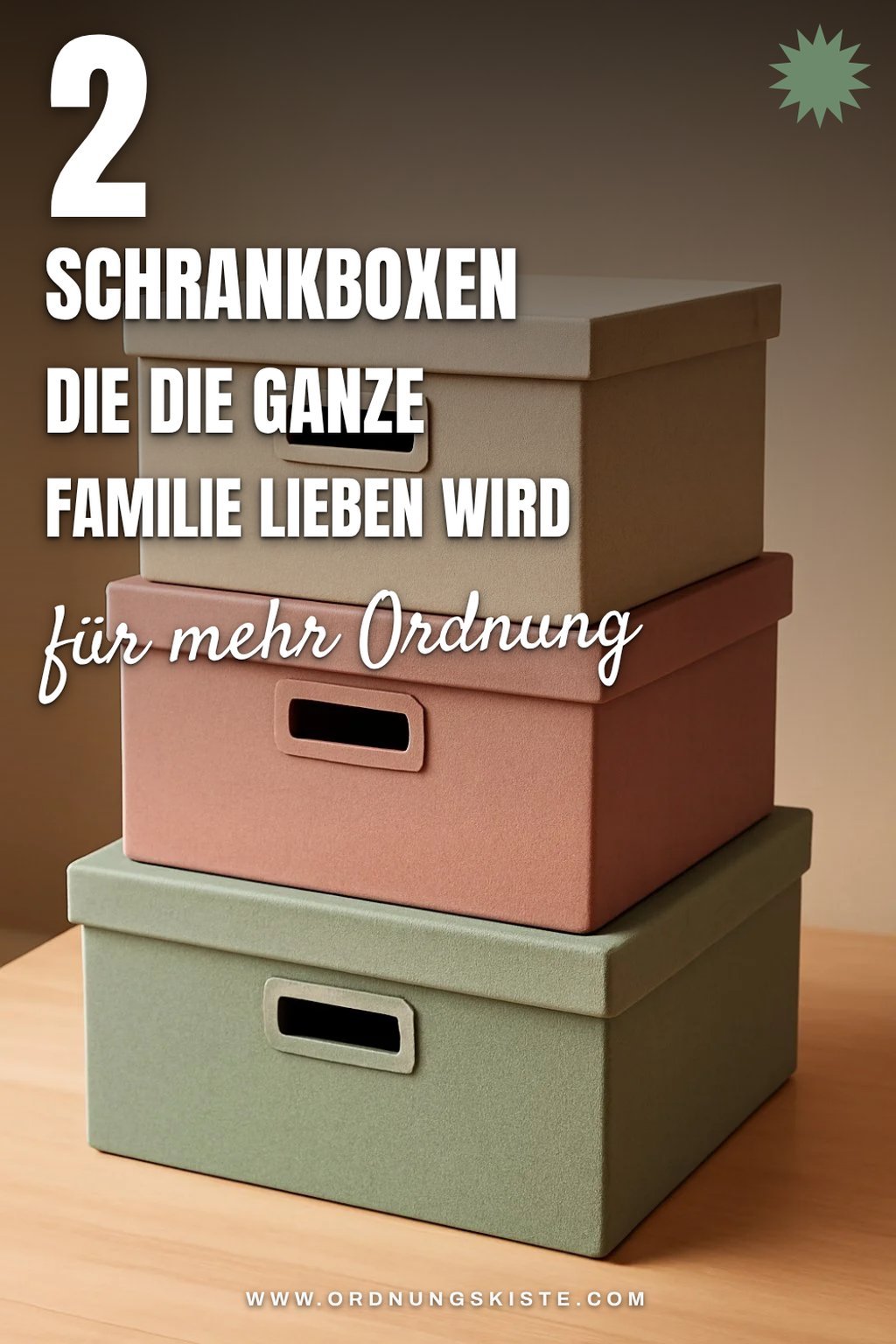 Funktionale Schrankboxen für die ganze Familie