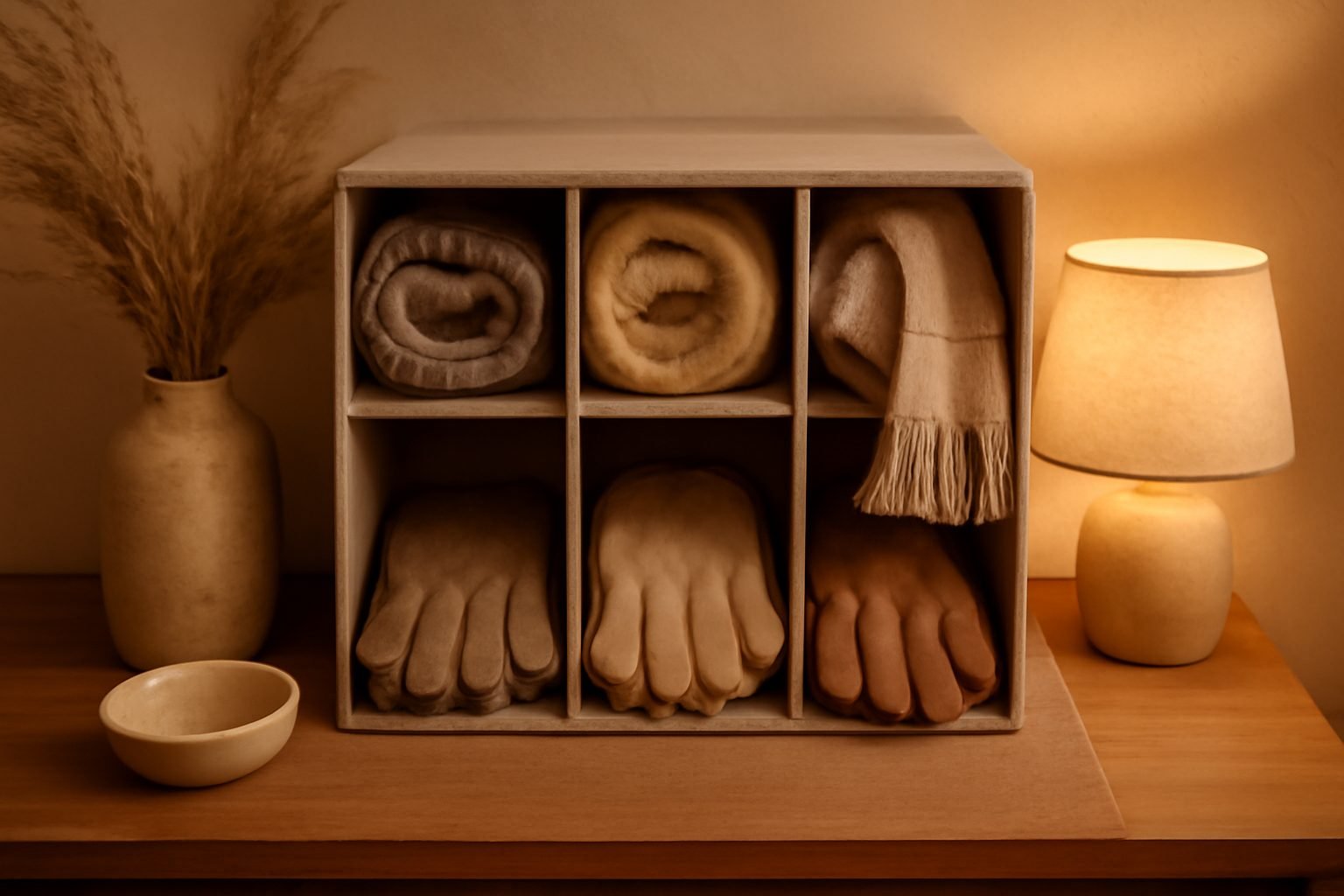 25 Schal und Handschuh Organizer Ideen zum Nachmachen