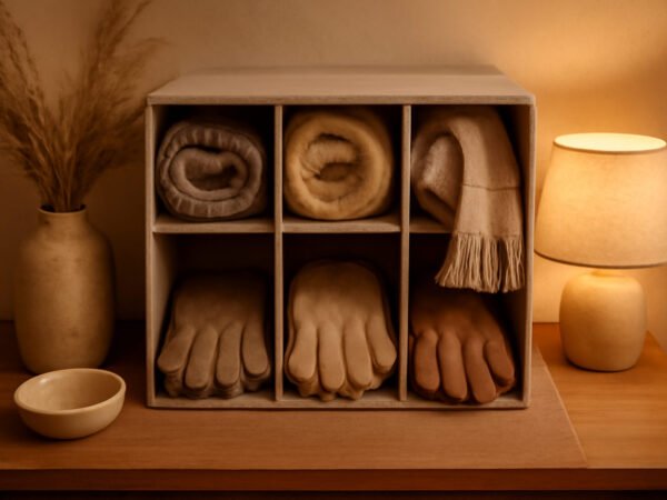 25 Schal und Handschuh Organizer Ideen zum Nachmachen
