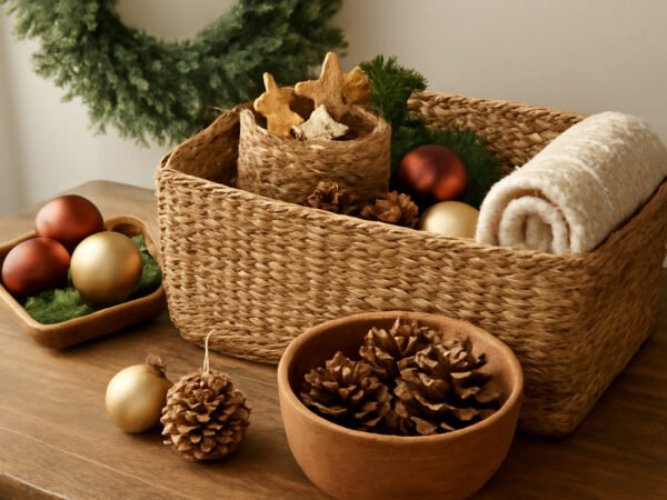 Adventsdeko Kisten beschriften System