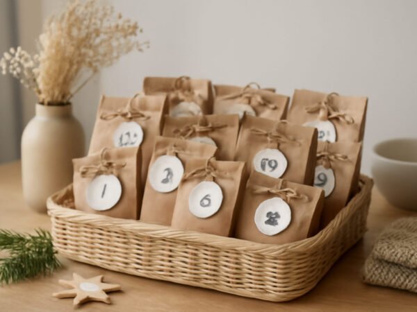 Adventskalender füllen ohne Plastikmüll
