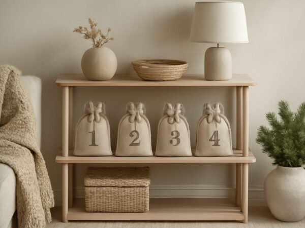 Adventskalender Säckchen waschen und lagern
