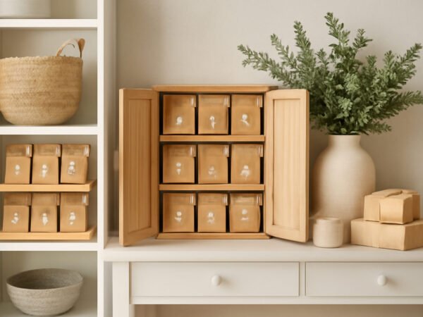 Adventskalender Zahlen und Klammern aufbewahren