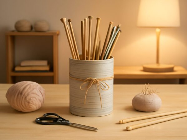 Aufbewahrung Stricknadeln DIY ohne Vorkenntnisse