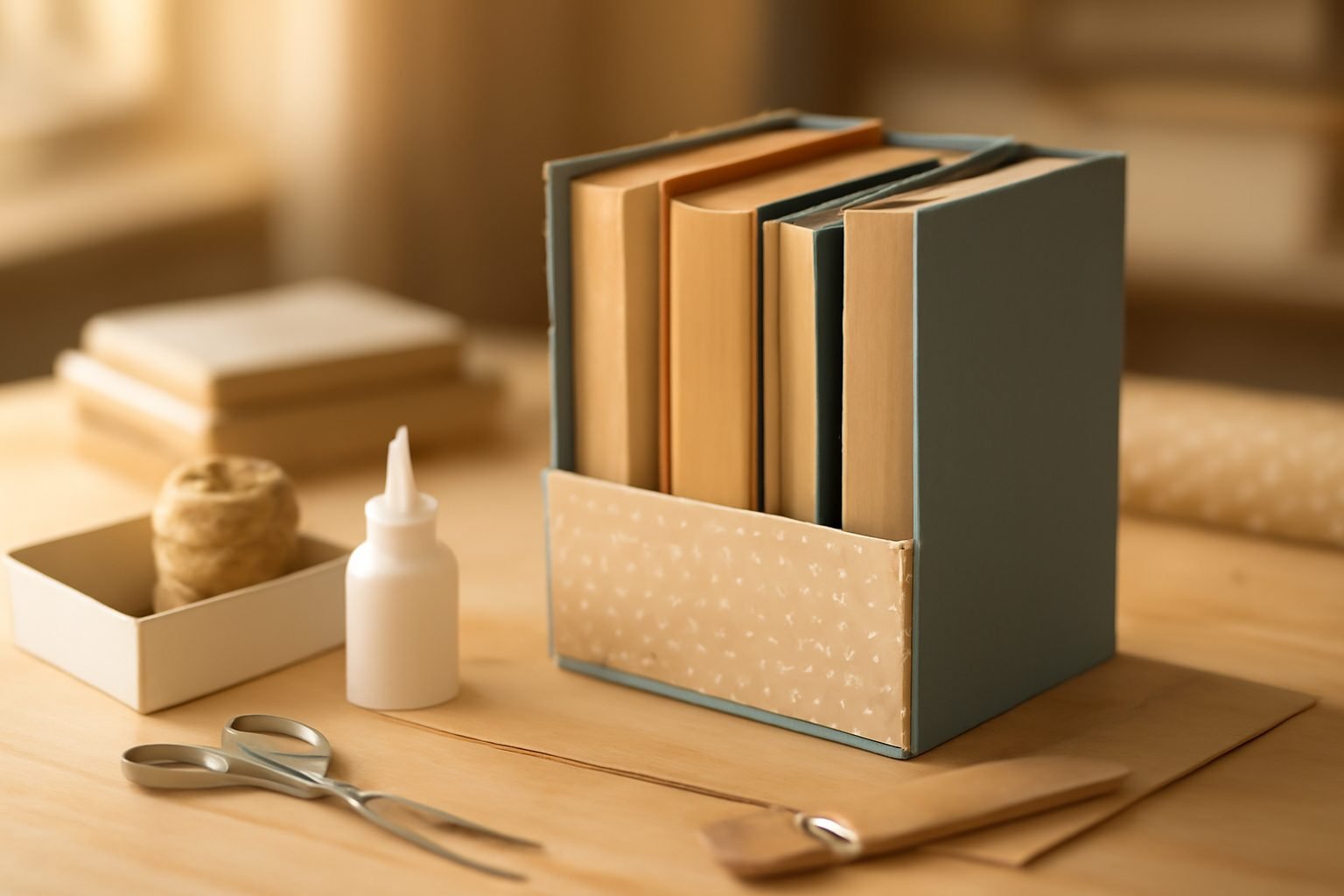Bücher Aufbewahrung DIY ohne Vorkenntnisse