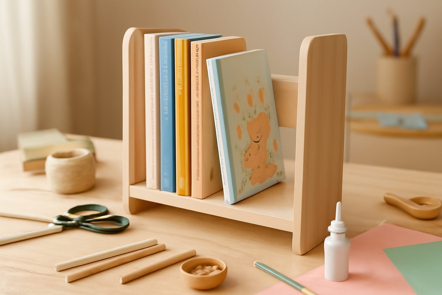 Bücheraufbewahrung Kinder DIY gelingt auch beim ersten Mal