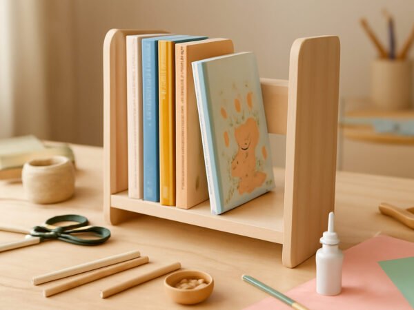 Bücheraufbewahrung Kinder DIY gelingt auch beim ersten Mal