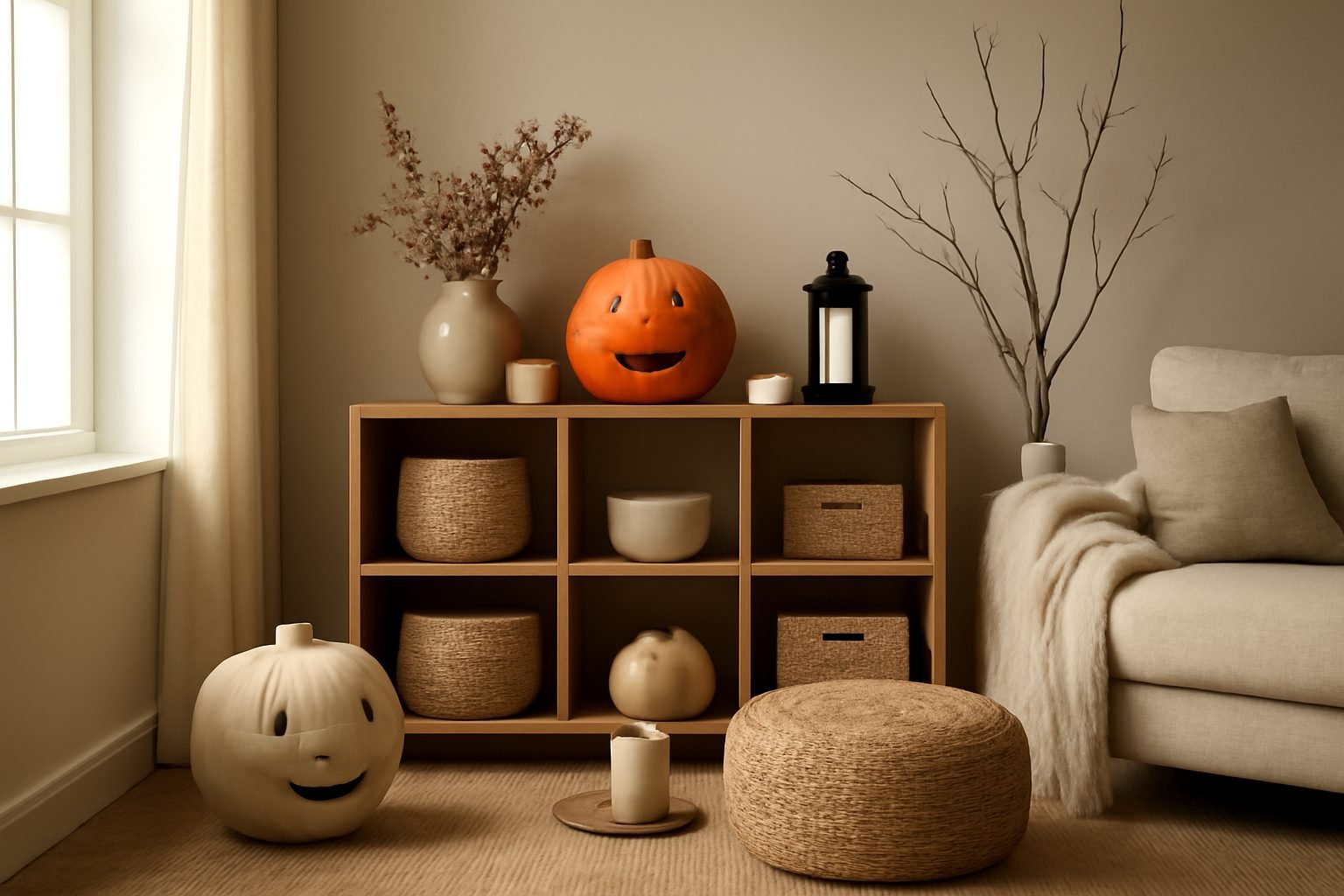 Die besten 10 Tricks für Halloween-Deko platzsparend