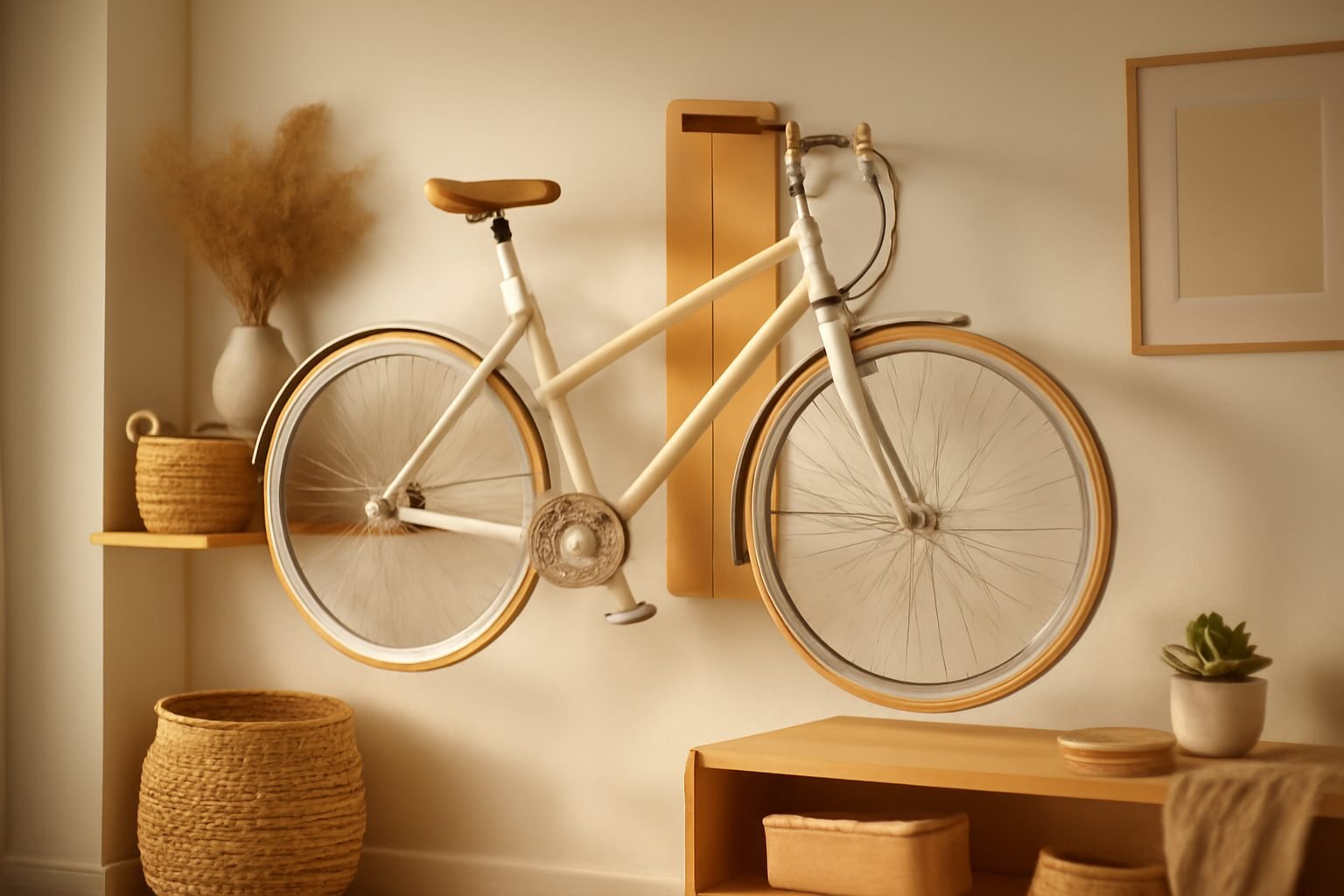 Fahrrad Aufbewahrung DIY — der Weg zum Ergebnis