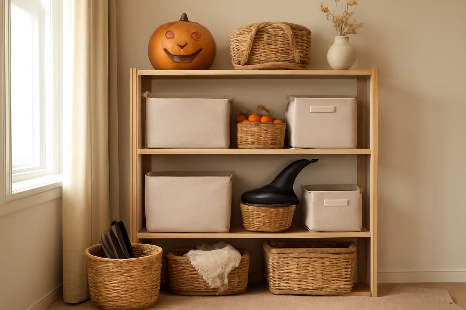 Halloween Requisiten sicher verstauen — so geht es richtig
