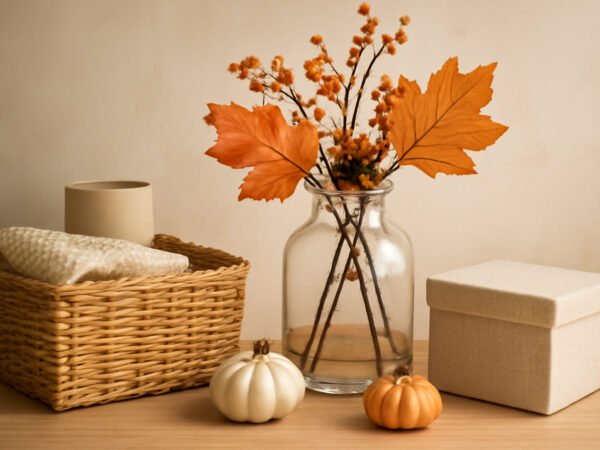 Herbstdeko im Glas organisieren ohne Vorkenntnisse