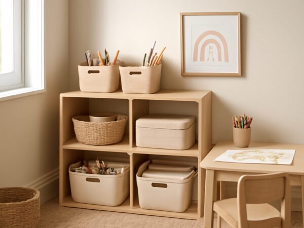 Kinderzeichnungen vom Jahr sortieren und aufbewahren