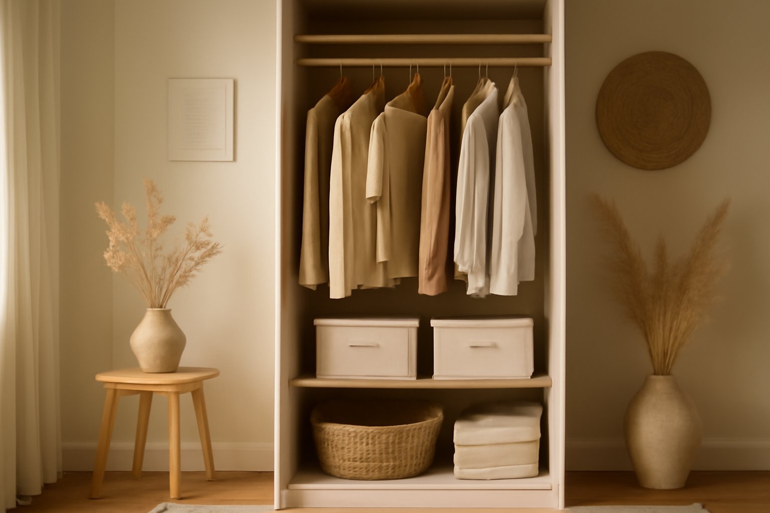 Kleiderbügel aus Holz 10er Set