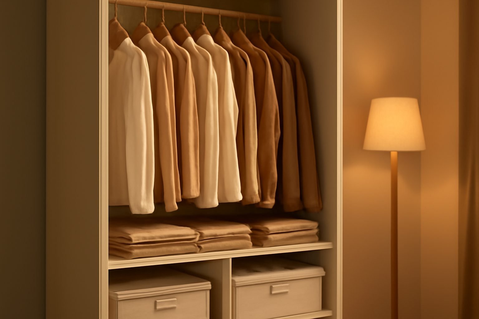 So gestaltest du deinen Kleiderschrank effizient und stylish