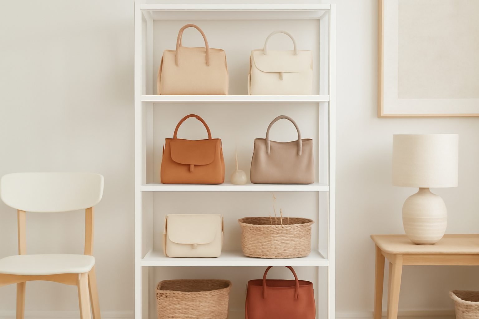 So schaffst du Ordnung in deinem Handtaschen-Chaos