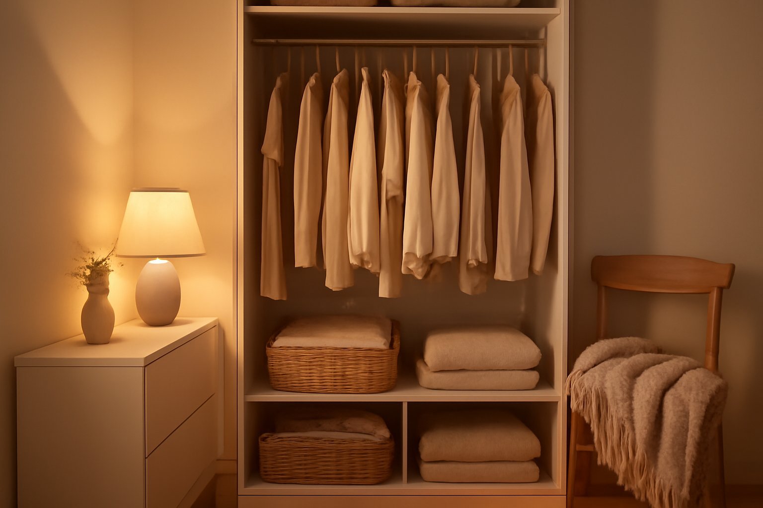 Kleiderbügel aus Holz 10er Set