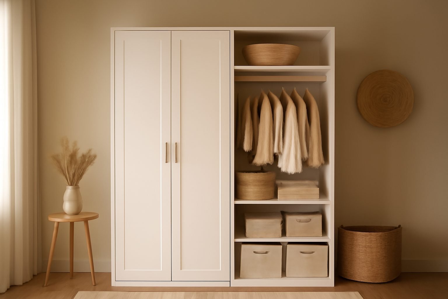 Kleiderschrank modular 2-türig
