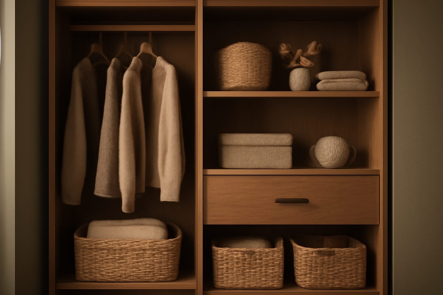 Kleiderschrank Ausmisten zum Jahresstart