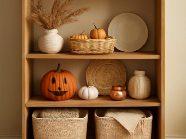 Material für Halloween Spiele Übersichtlich verstauen