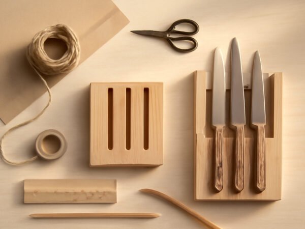 Messer Aufbewahrung DIY in 7 Schritten