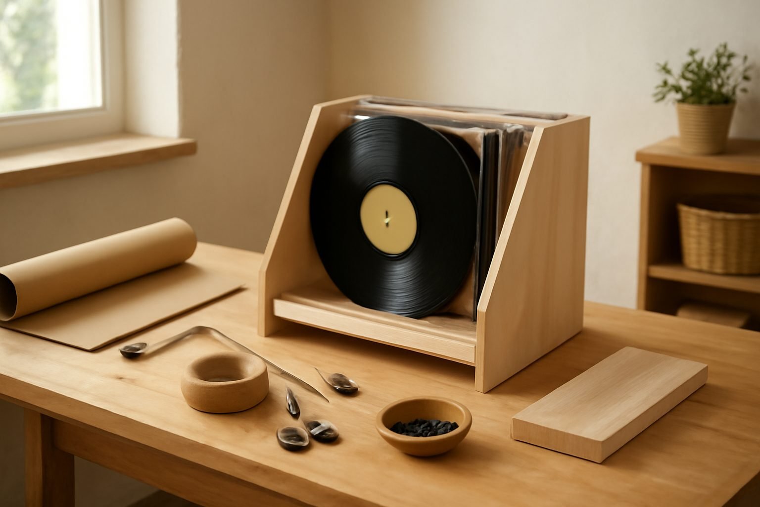 Schallplatten Aufbewahrung DIY gelingt auch beim ersten Mal