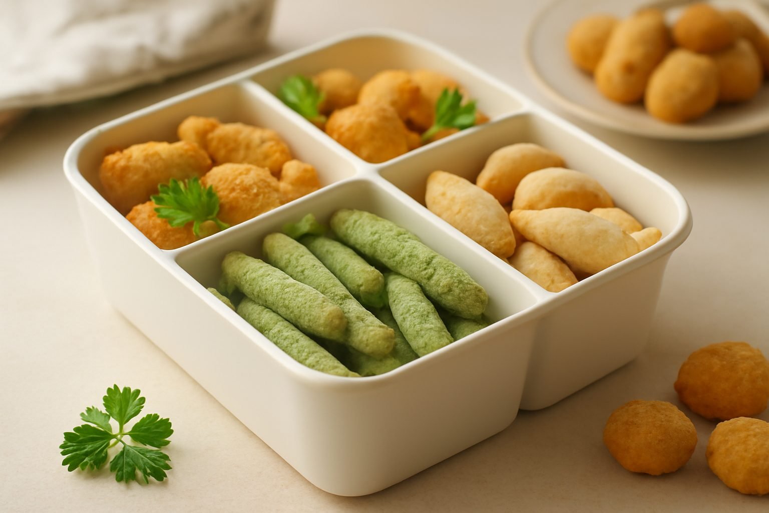 Tiefkühlvorrat für Silvester Snacks organisieren