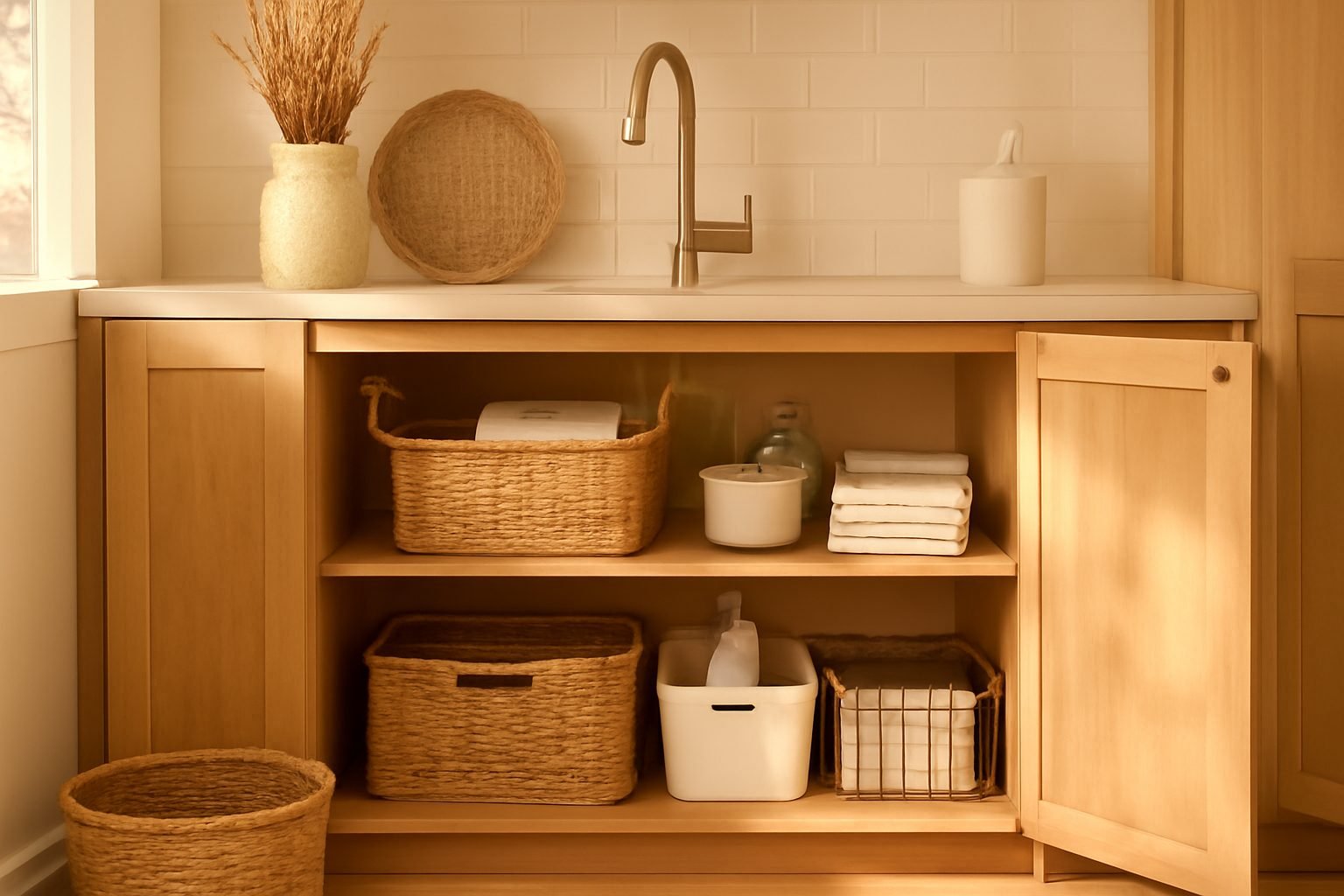 Unter der Spuele Organizer: 15 Ideen zum Nachmachen — Spuele Organizer: 25
