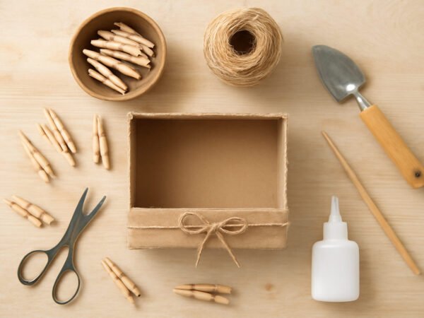 Wäscheklammern Aufbewahrung DIY: 6 Schritte zum Ergebnis