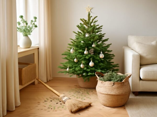 Weihnachtsbaum Nadeln aufräumen Tipps in 6 Schritten