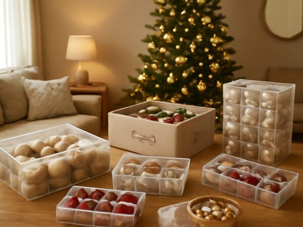Weihnachtsbaumschmuck Sortiert aufbewahren in 6 Schritten