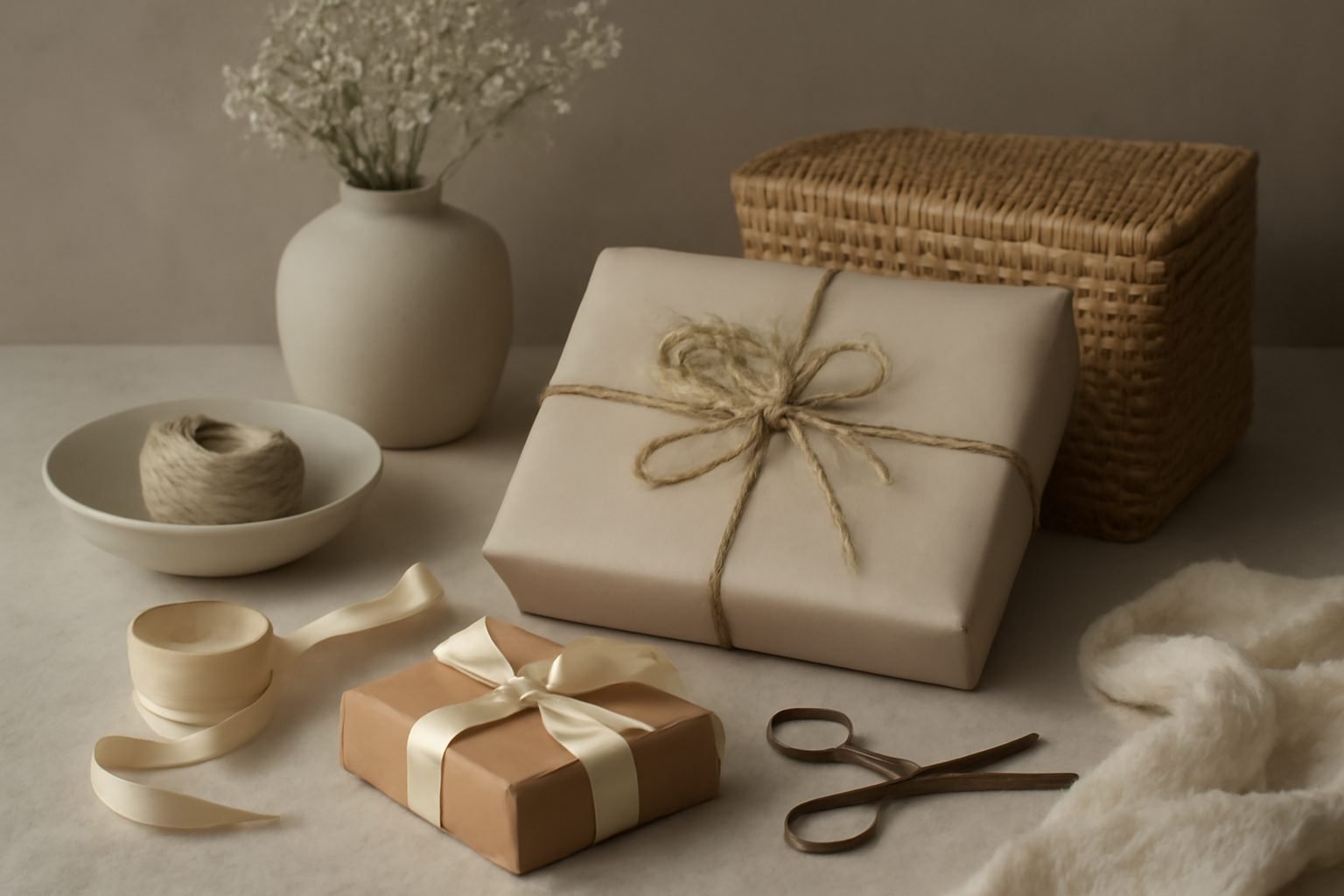 Weihnachtsgeschenke Rechtzeitig verpacken Plan