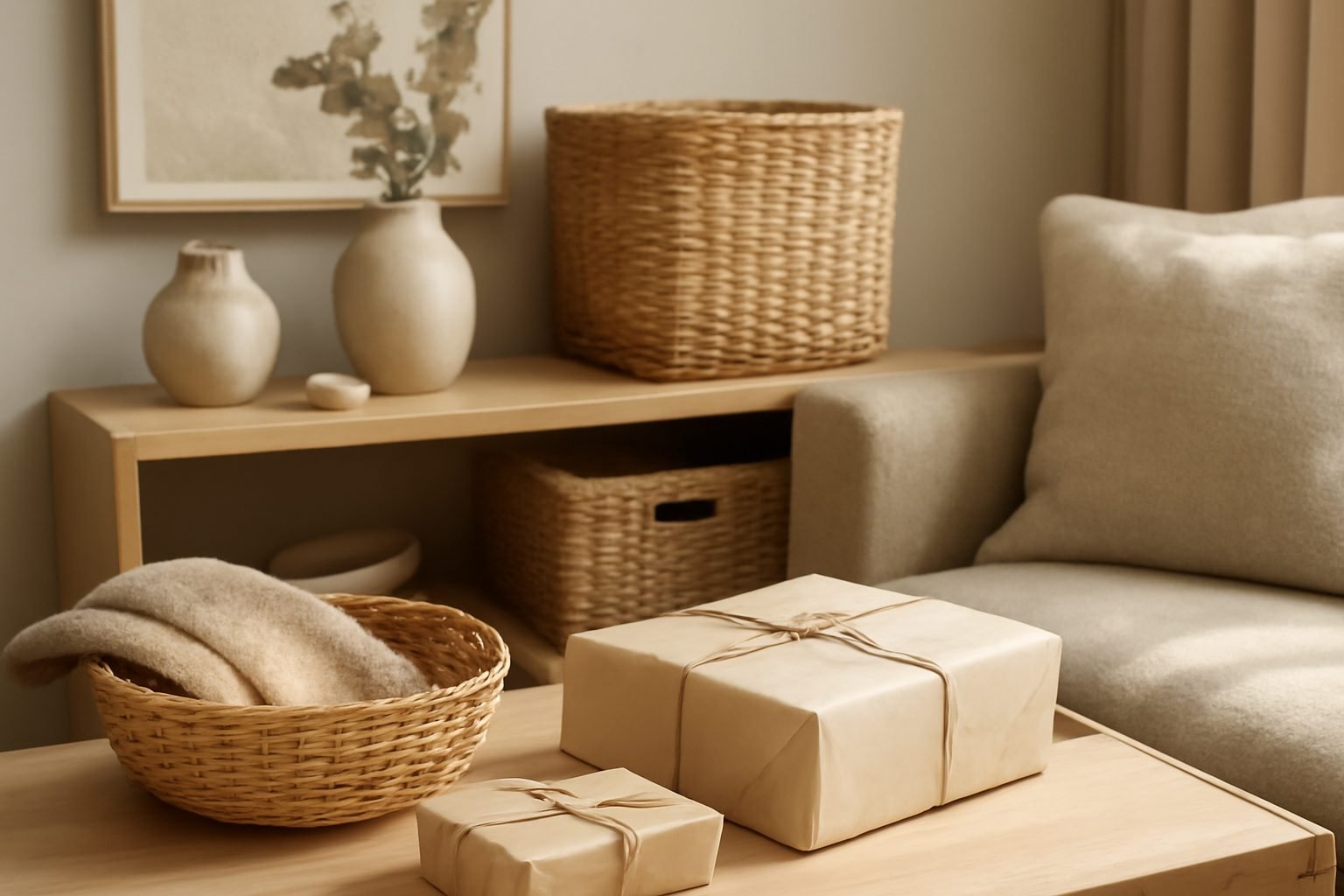 Wichtelgeschenke Neutral verpacken und beschriften