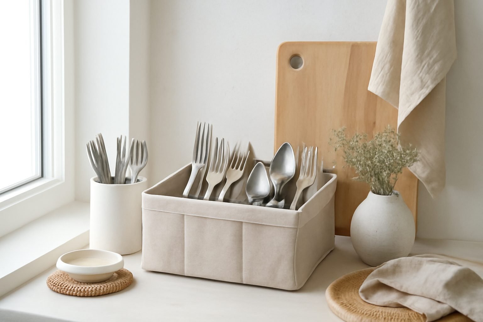 10 clevere Ideen dein Besteck zu organisieren