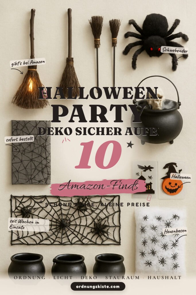 Halloween-Party-Deko sicher aufbewahren: 10 Amazon-Finds, für mehr Ordnung