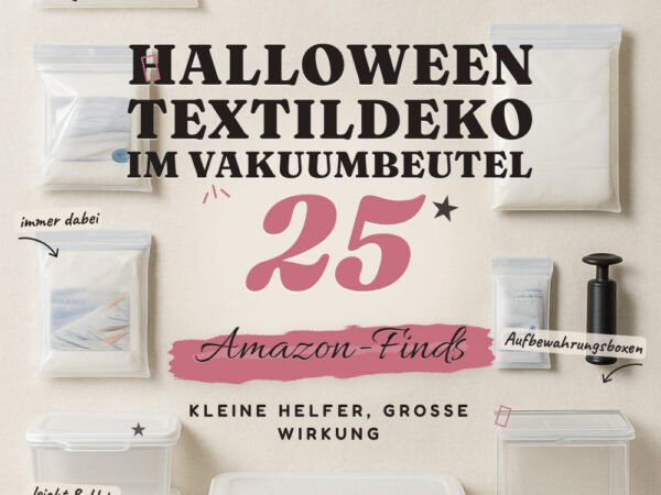 Halloween-Textildeko im Vakuumbeutel lagern: 25 Amazon-Finds