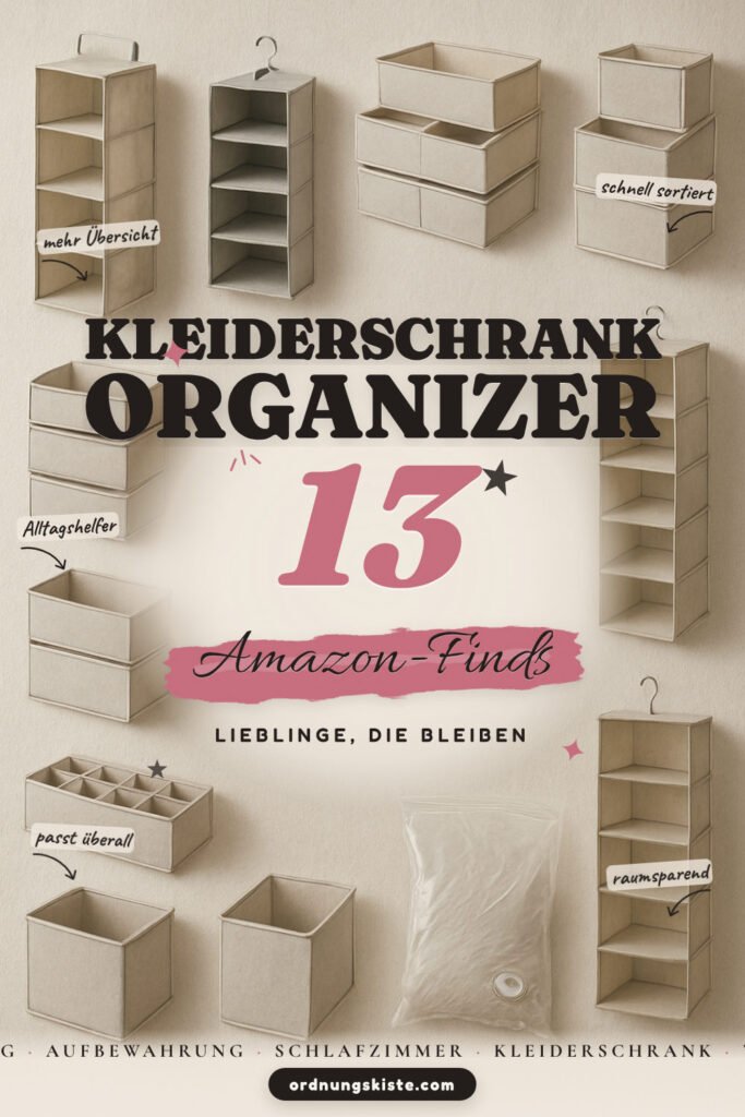 Kleiderschrank-Organizer: 13 Amazon-Finds, mehr Platz ohne Chaos