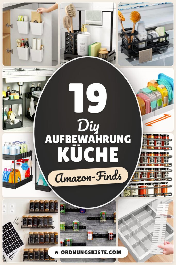 DIY Aufbewahrung Küche: 19 Amazon-Finds, sofort mehr Platz