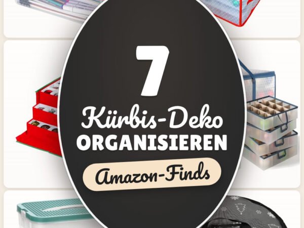 Kürbis-Deko organisieren: 7 Amazon-Finds, ordentlich verstauen