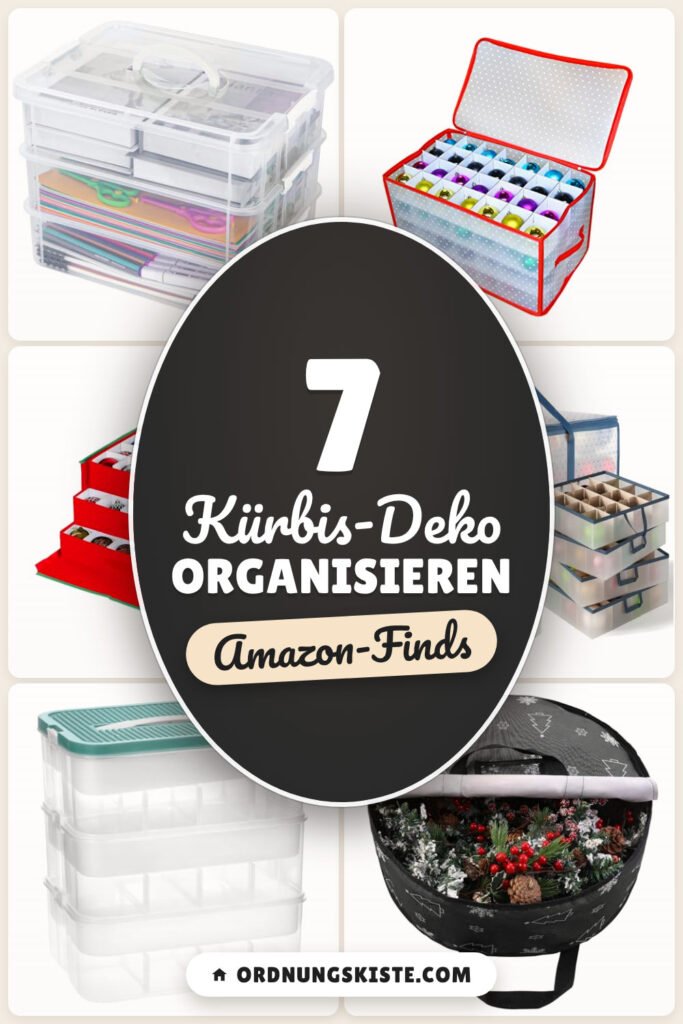 Kürbis-Deko organisieren: 7 Amazon-Finds, ordentlich verstauen
