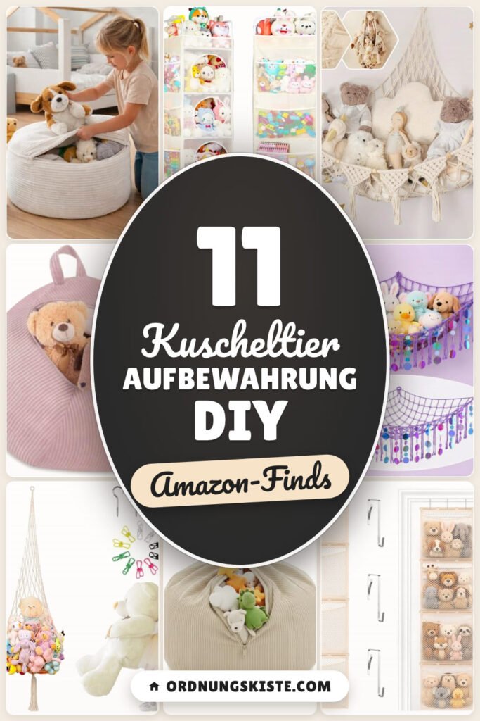 Kuscheltier Aufbewahrung DIY: 11 Amazon-Finds, mehr Ordnung