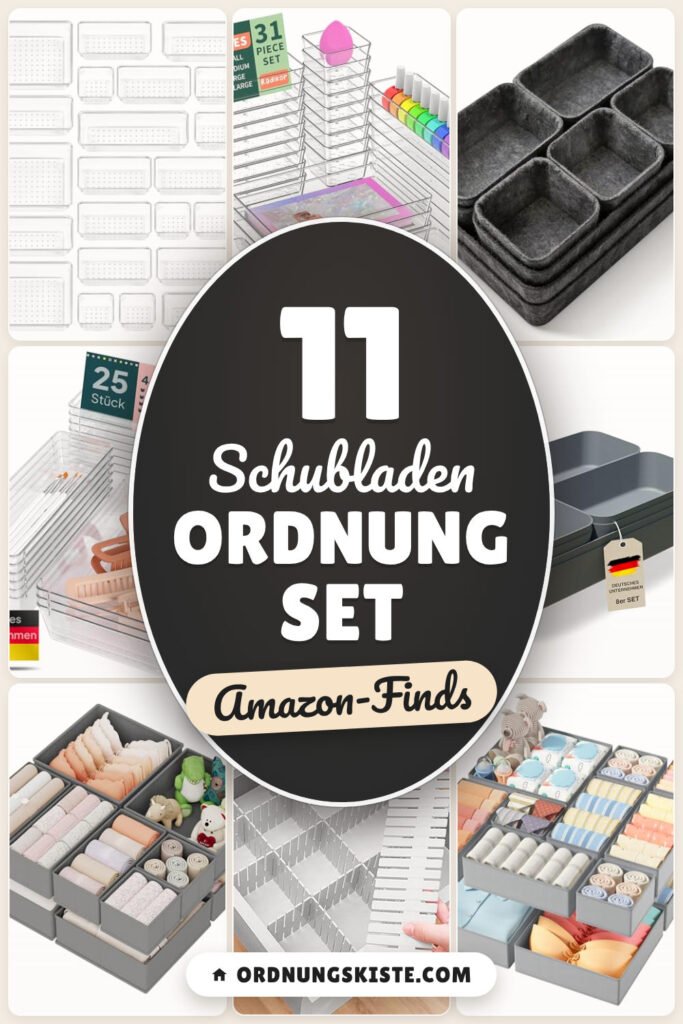 Schubladen Ordnung Set: 11 Amazon-Finds, alles schnell sortiert