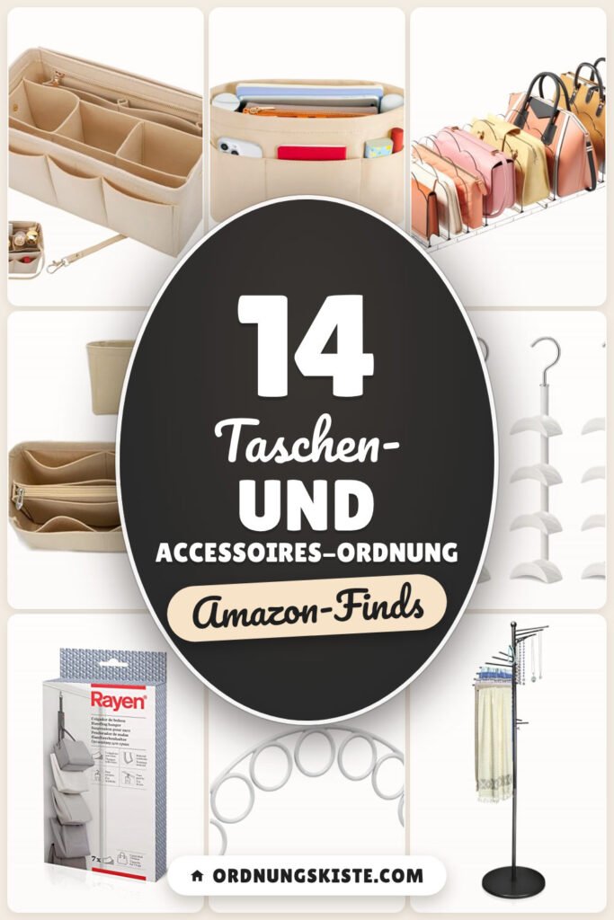 Taschen- und Accessoires-Ordnung: 14 Amazon-Finds, alles griffbereit