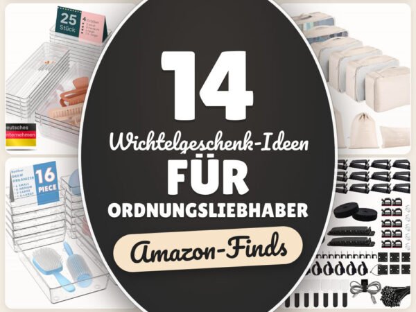 Wichtelgeschenk-Ideen für Ordnungsliebhaber: 14 Amazon-Finds