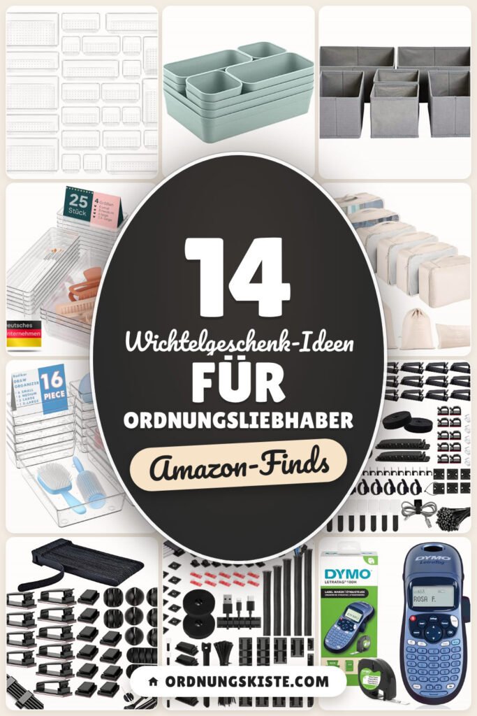 Wichtelgeschenk-Ideen für Ordnungsliebhaber: 14 Amazon-Finds